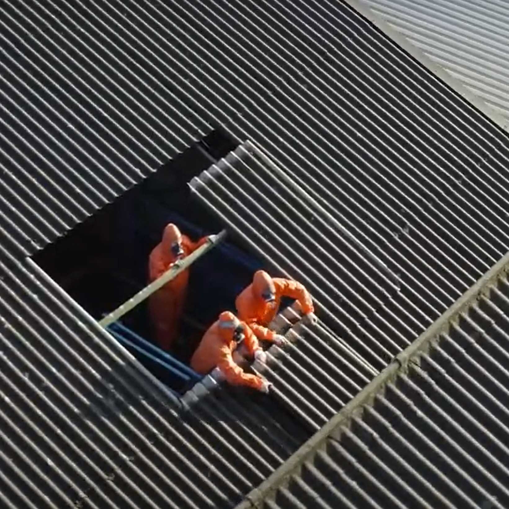 Asbestos clearances and air monitoring of asbestos removal