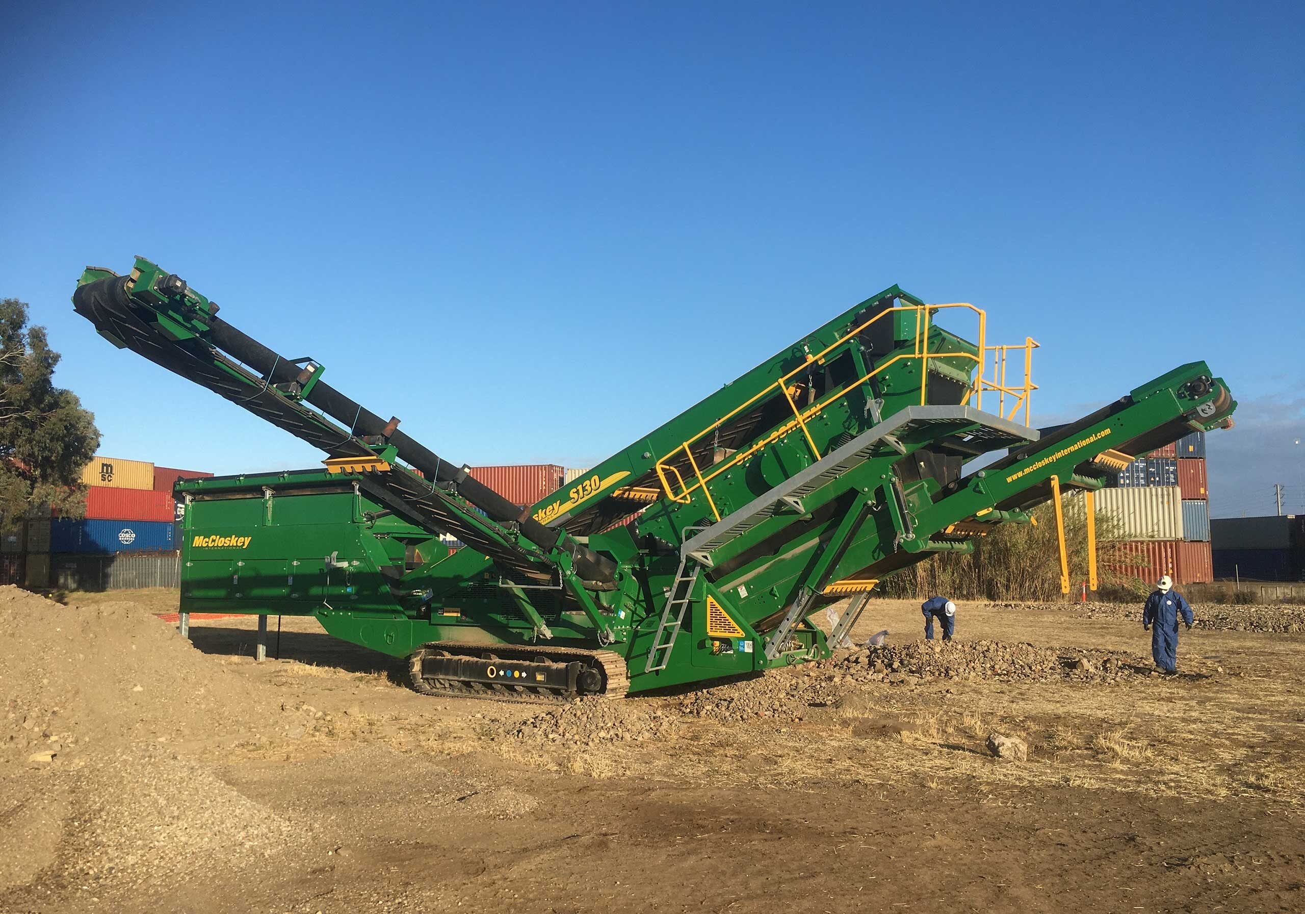 Asbestos soil remediation