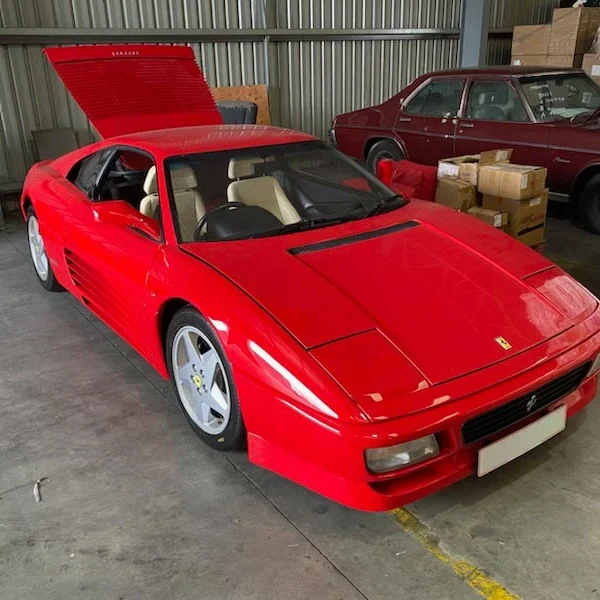 Ferrari held in quarantine for customs inspection