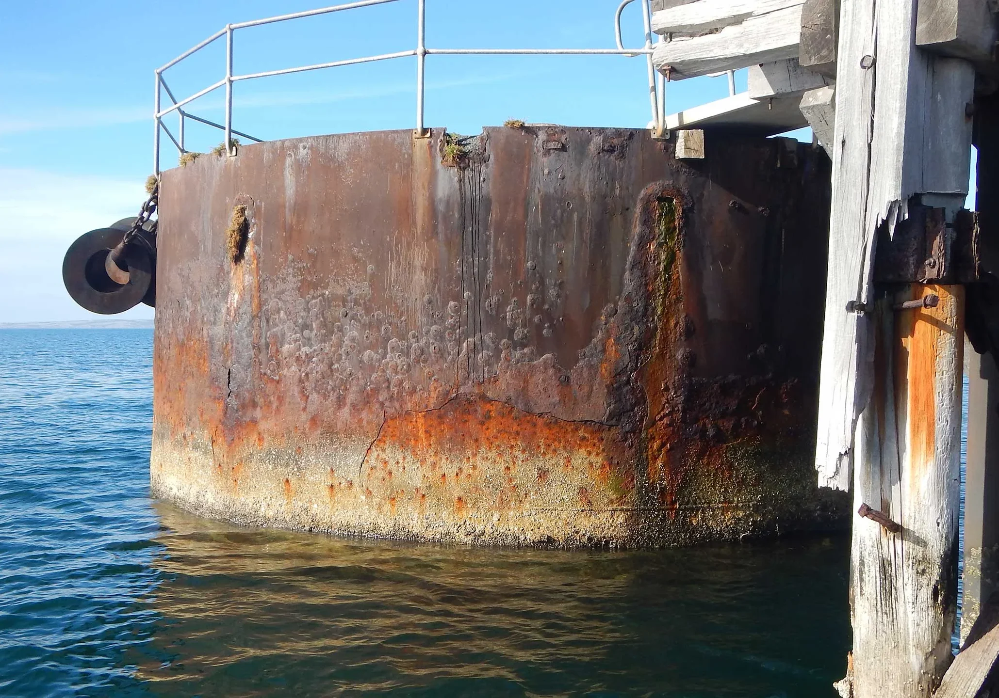 Hazmat inspection on coastal infrastructure in South Australia