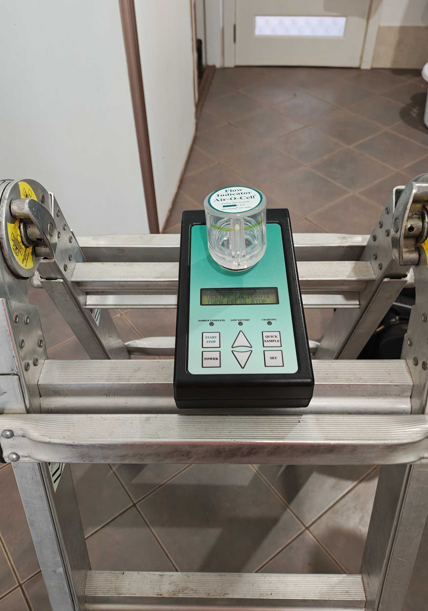 Indoor air quality assessment – air sampling for mould spores and hyphal fragments