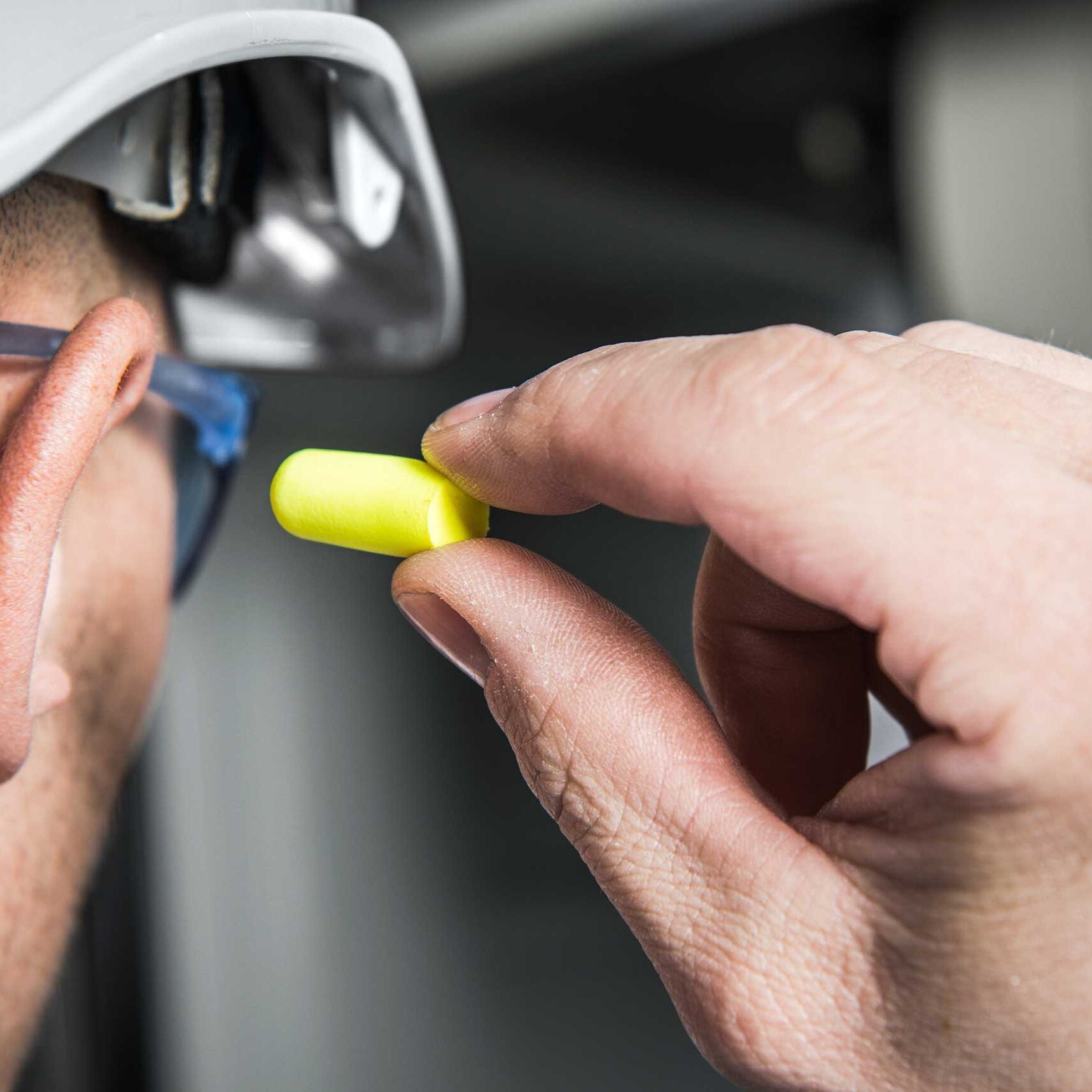 Noise level assessment to determine if hearing protection and other controls are effective