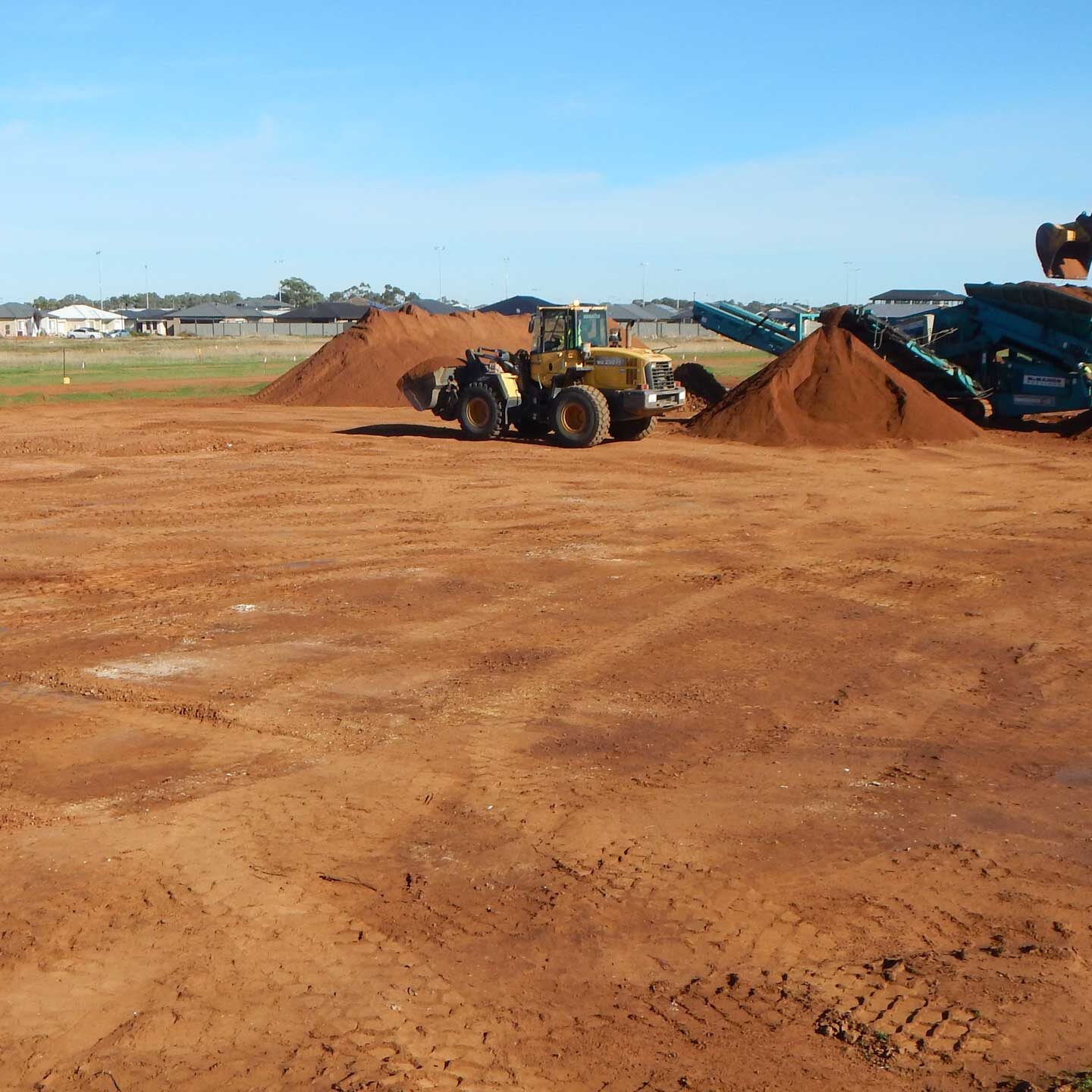 Soil remediation in progress after asbestos assessment - Adelaide